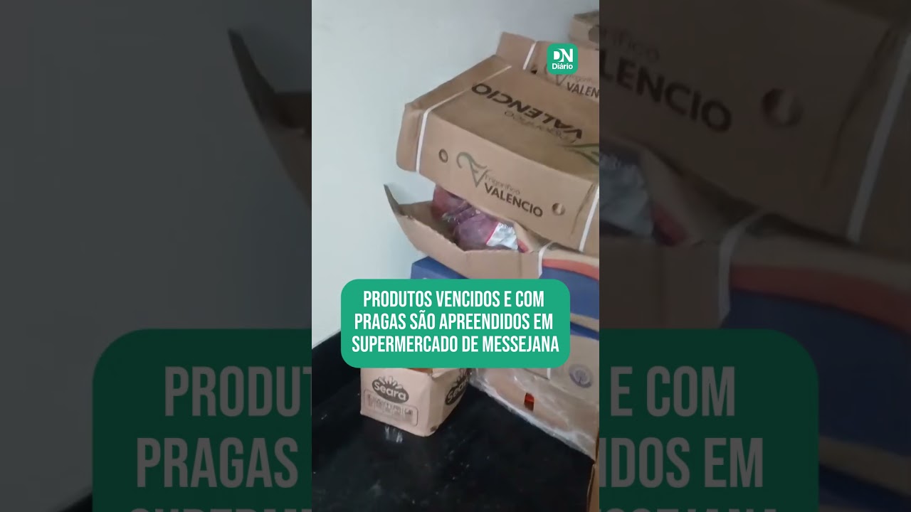 Produtos vencidos e com pragas são apreendidos em supermercado de Messejana #supermercado