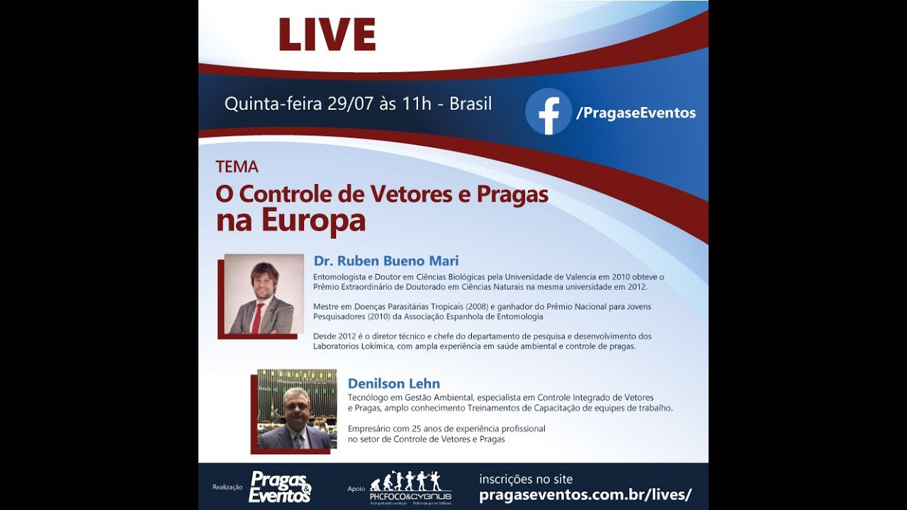O Controle de Vetores e Pragas na Europa
