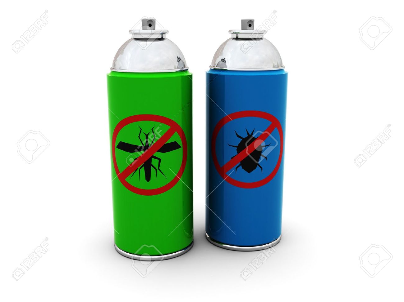 5116891 3d illustration de l insecticide aerosol sur fond blanc - Pragas e Eventos