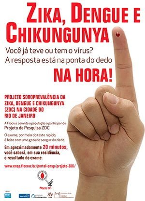 cartaz projeto soroprevalencia informe a - Pragas e Eventos