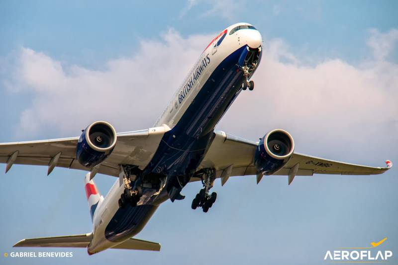 Spotter Day GRU Airbus A350 1000 British Airways 1 - Pragas e Eventos