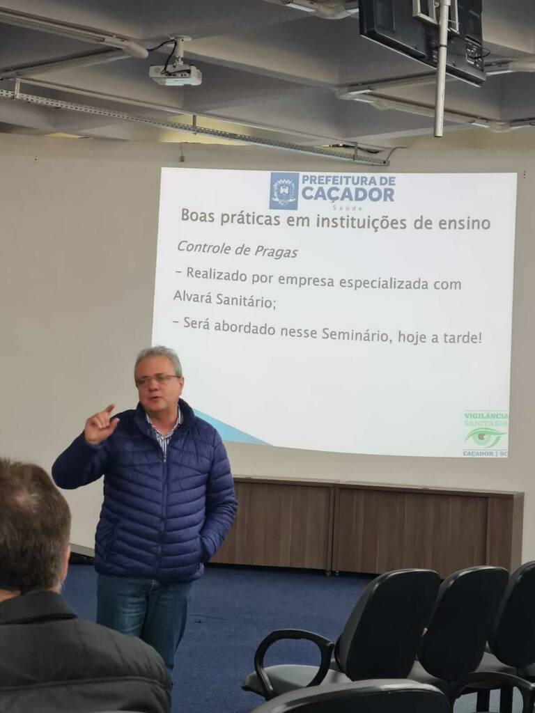 Boa p´raticas de controle de pragas em areas de ensino - Pragas e Eventos