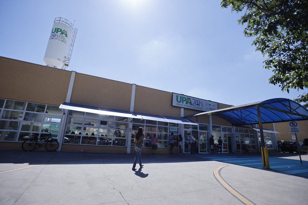 Fachada da UPA Vila Cristina em Piracicaba
