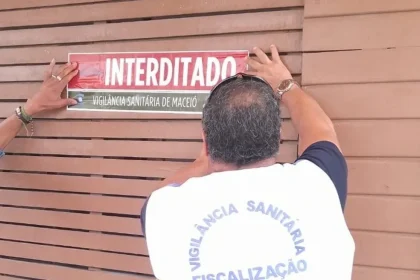 Restaurante interditado em Maceió por falta de certificado de controle de pragas